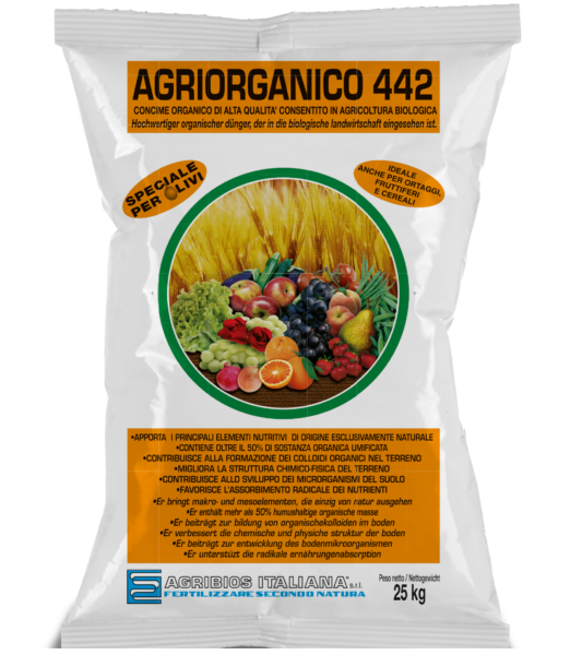 Concime organico Agriorganico 25kg - Agribios