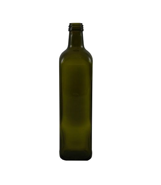Bottiglia per olio modello Marasca verde