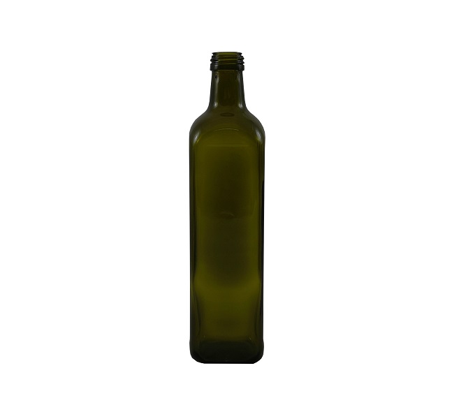 Imperdibile bottiglia per olio olivolio vetro verde con tappo salvagoccia novità 