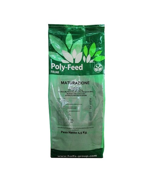 Concime fogliare Poly-Feed Foliar (Maturazione) 2.5 kg - Haifa