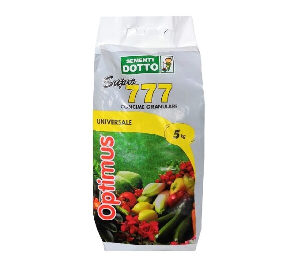 Concime per vigneto, orto e giardino Optimus Super 777 5kg - Sementi Dotto