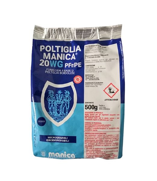 Fungicida rameico Poltiglia 20WG 500g - Manica
