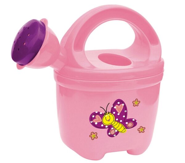 Innaffiatoio per bambini di plastica rosa - Stocker