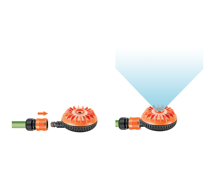 Irrigatore a pioggia Turbospruzzo - Claber