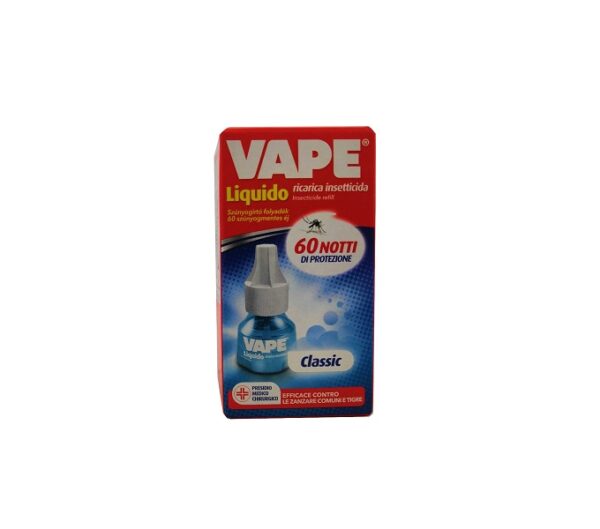 Liquido antizanzare ricarica Classic 60 notti - Vape