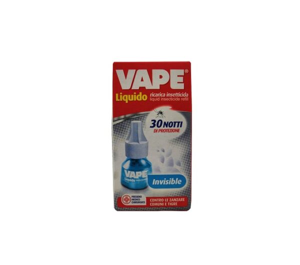 Liquido antizanzare ricarica Invisible 30 notti - Vape