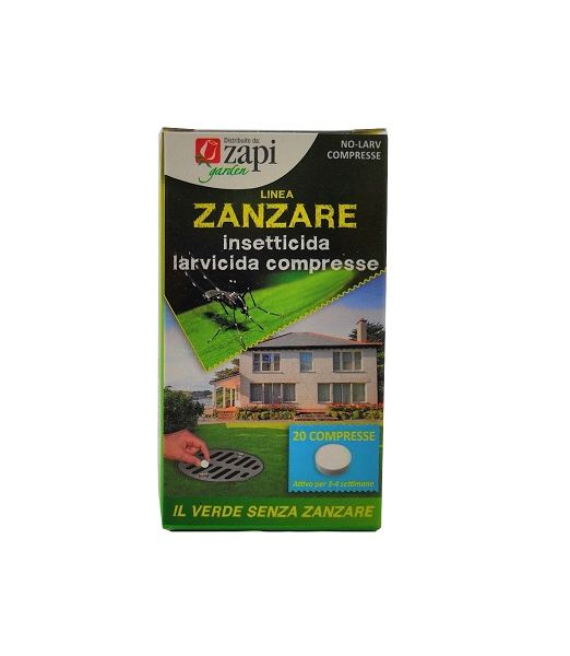 Pastiglie antizanzare larvicida 20 compresse - Zapi