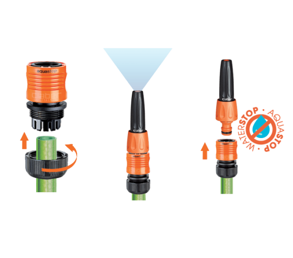 Raccordo da 5/8" Aquastop - Claber