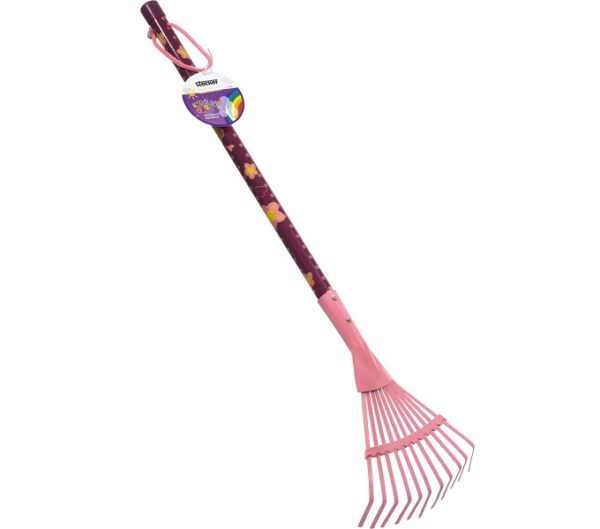 Rastrello per bambini rosa - Stocker