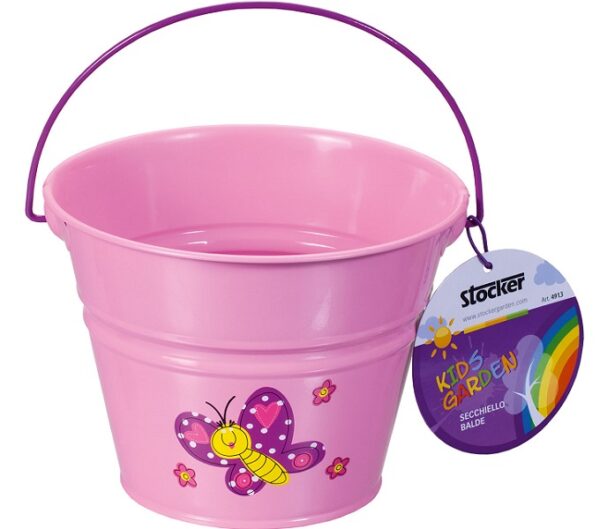 Secchiello per bambini rosa - Stocker