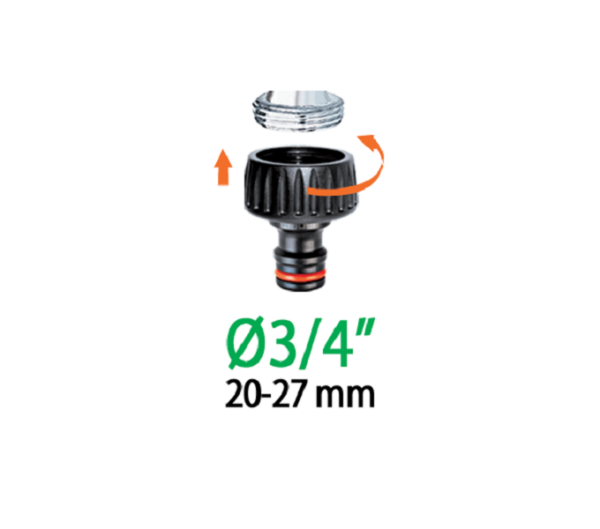 Starter kit 1/2" con lancia regolabile - Claber
