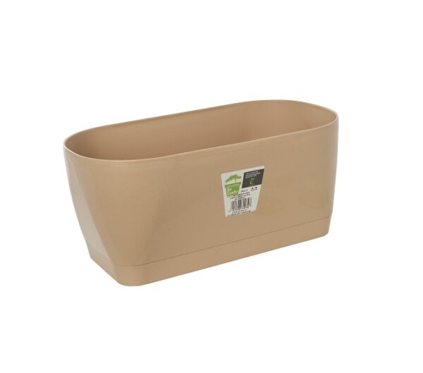 Vaso biodegradabile Flowerbox 30 Bio-ComPost - Idel