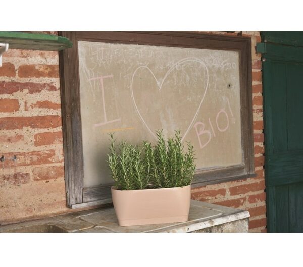 Vaso biodegradabile Flowerbox 30 Bio-ComPost - Idel