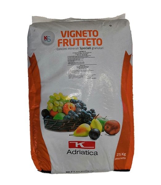 Vigneto-Frutteto 10-5-15 25 kg - K-Adriatica