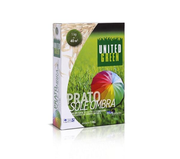 Scatola da 1kg di semi per praton in ombra Sole Ombra Tempoverde