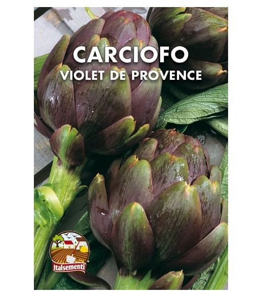 Bustina di semi di carciofo Violet de Provence Italsementi