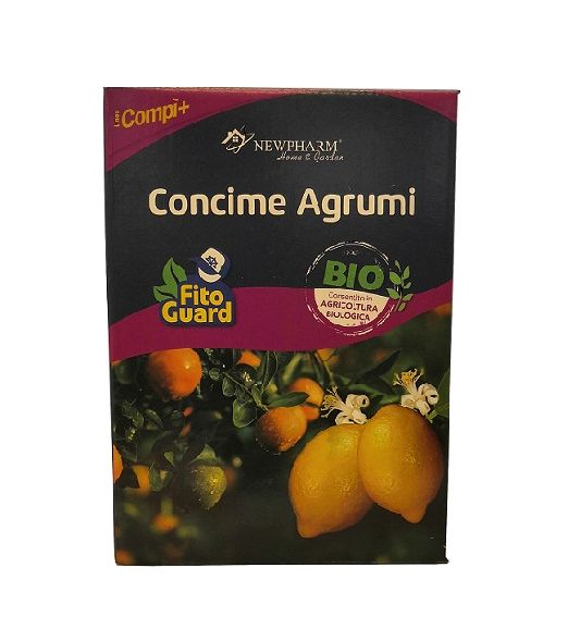 Compì Concime per agrumi Newpharm nella scatola da 1kg