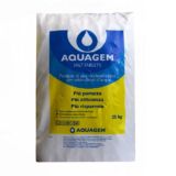 Sale per addolcitore in pastiglie Aquagem nella confezione da 25kg