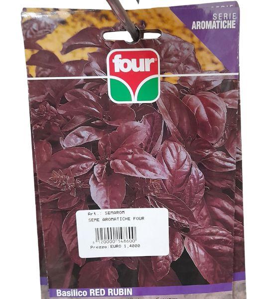 Basilico Red Rubin - Four