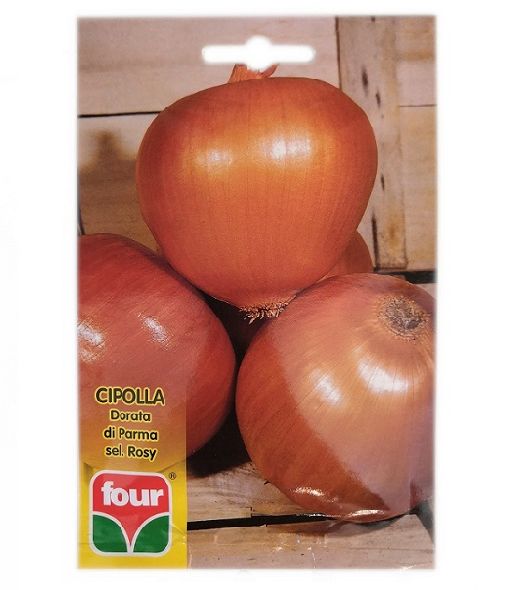 bustina di semi di cipolla dorata di parma four