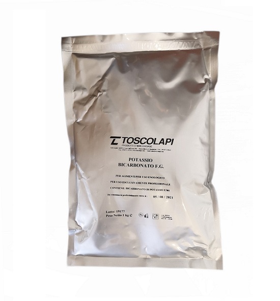 Bicarbonato di Potassio 1kg - Toscolapi