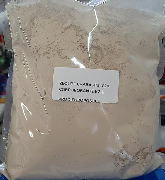 Zeolite Chabasite granulare 3/7 formato da 4 kg - Linea PAG