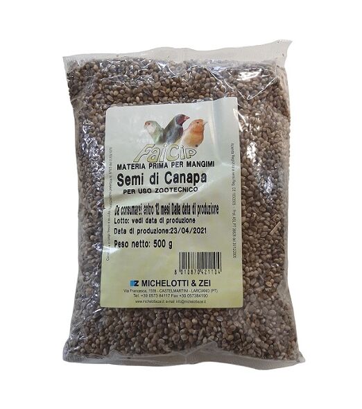Confezioni di semi di canapa per uso zootecnico - Pierucci Agricoltura