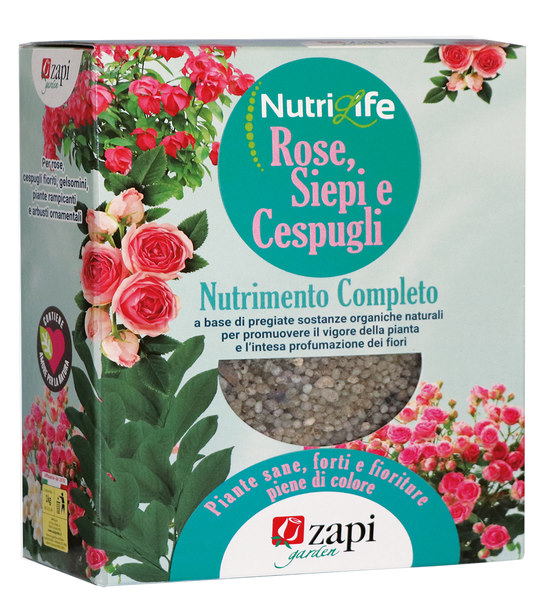 Concime organico granulare per il nutrimento di rose, siepi, gelsomini e rampicanti | Pierucci Agricoltura