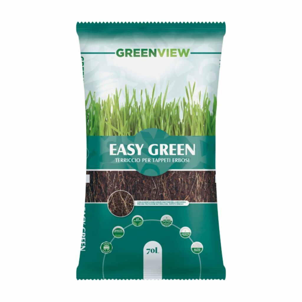 confezione di terriccio per prato easy green