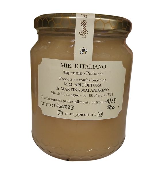 Miele di millefiori dell'Appennino Pistoiese prodotto da M.M.