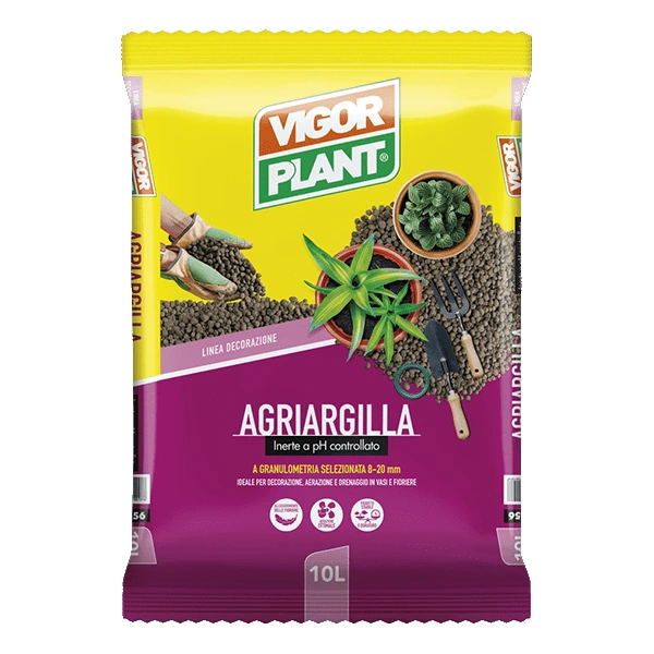 Confezione da 10 litri di argilla espansa Vigorplant