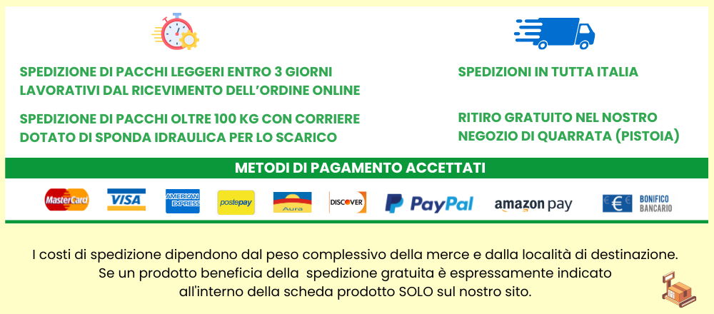Spedizione pacchi Pierucci Agricoltura