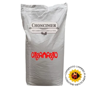 Sacco da 33 kg di stallatico organico Organagro Choncimer, concime pellettato naturale