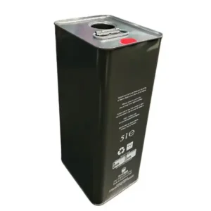 Immagine della lattina per olio d'oliva con doppio foro da 5 litri