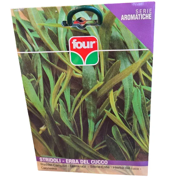 Confezione semi Stridolo Erba del Cucco Four Serie Aromatiche
